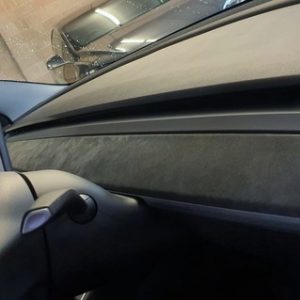 DIY - Alcantara til dash - Model 3